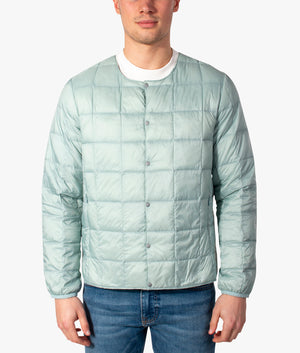 Crew-Neck-Button-Down-Inner-Down-Jacket-Ice-Mint-TAION-EQVVS