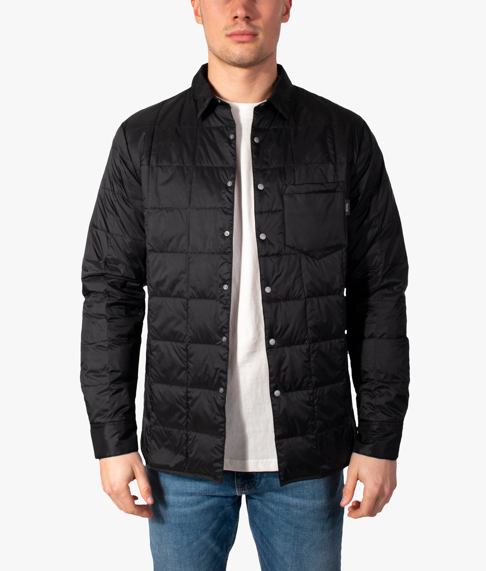 Basic-Down-OverShirt-Jacket-Black-TAION-EQVVS 
