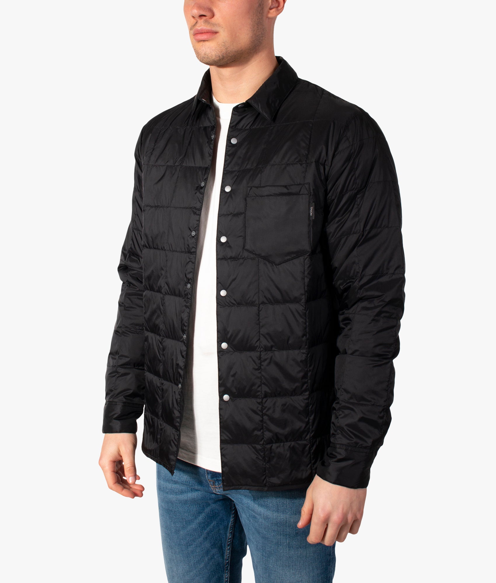 Basic-Down-OverShirt-Jacket-Black-TAION-EQVVS 