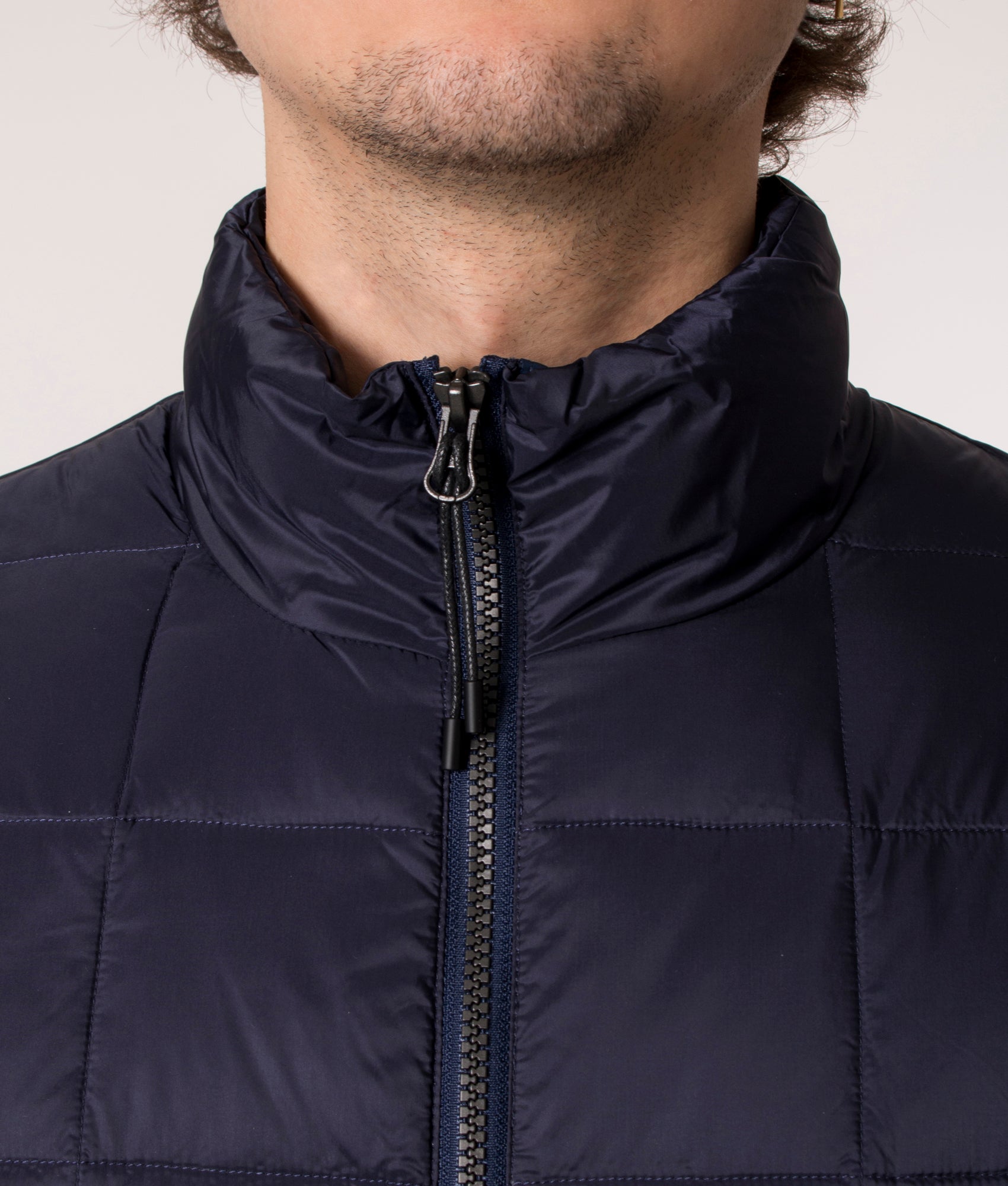 Zip-Through-Hi-Neck-Down-Jacket-Navy-TAION-EQVVS