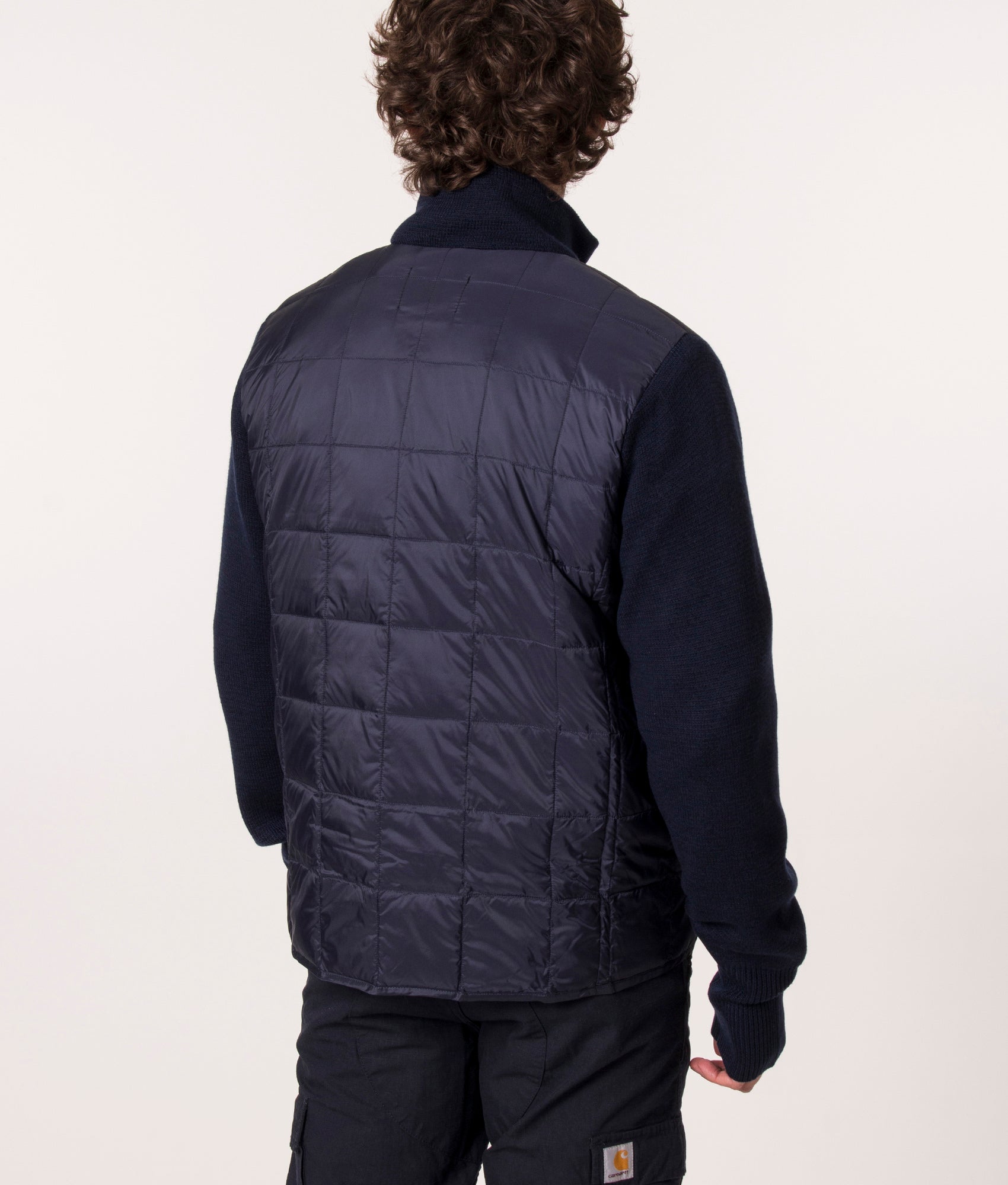 High-Neck-Down-Hybrid-Jacket-Navy-TAION-EQVVS