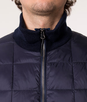 High-Neck-Down-Hybrid-Jacket-Navy-TAION-EQVVS