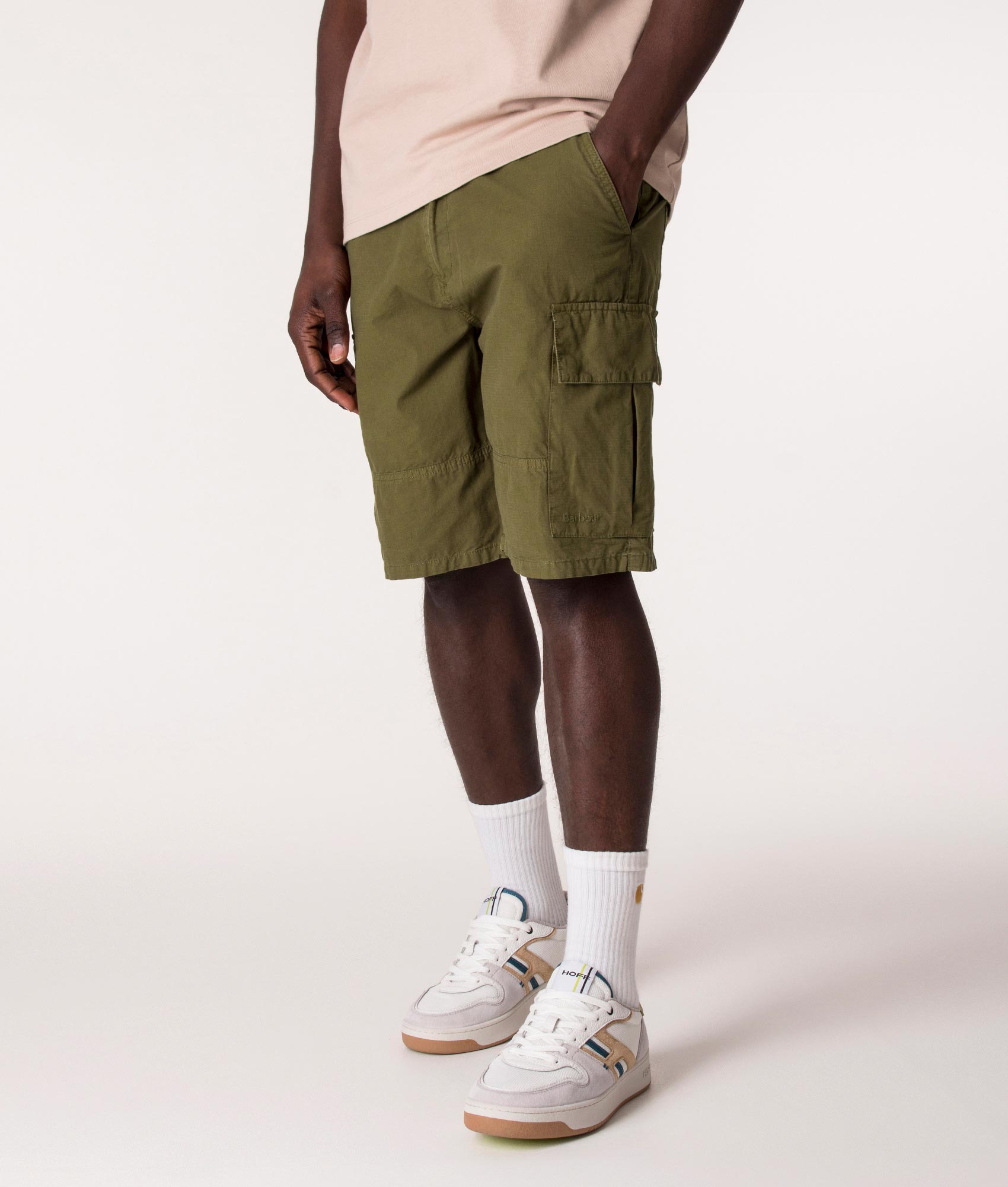 Regular-Fit-Essential-Ripstop-Cargo-Shorts-Ivy-Green-Barbour-Lifestyle-EQVVS