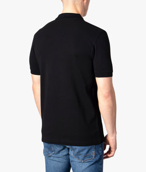 Plain-M6000-Polo-Shirt-Black/Chrome-Fred-Perry-EQVVS