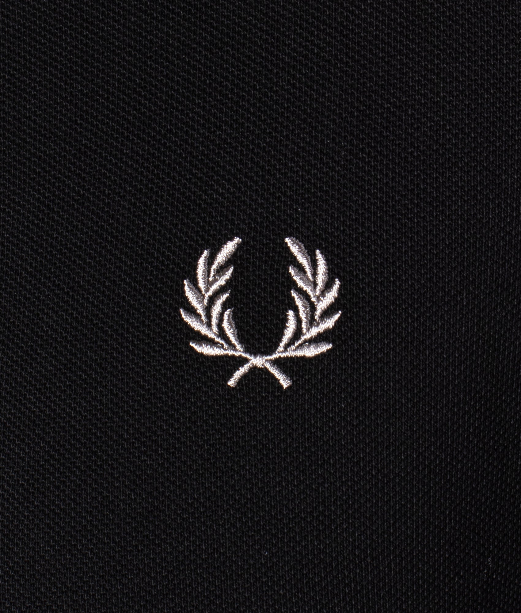 Plain-M6000-Polo-Shirt-Black/Chrome-Fred-Perry-EQVVS