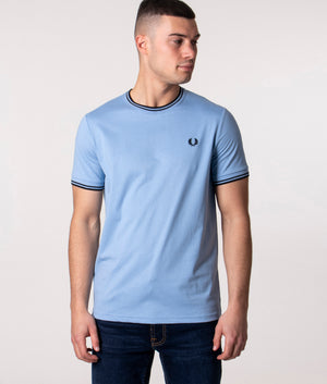 Twin-Tipped-T-Shirt-Sky-Fred-Perry-EQVVS