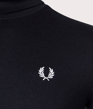 Roll-Neck-Jumper-Black-Fred-Perry-EQVVS