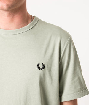 Ringer-T-Shirt-Seagrass-Fred-Perry-EQVVS