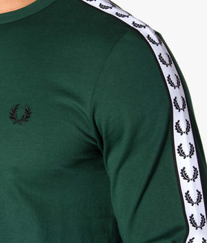 Long-Sleeve-Taped-Ringer-T-Shirt-Ivy-Green-Fred-Perry-EQVVS