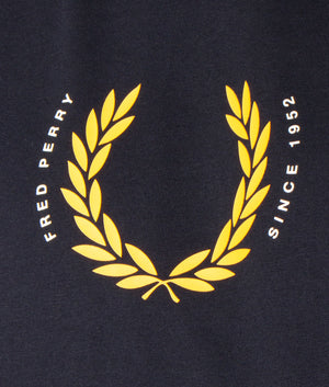 Laurel-Wreath-T-Shirt-Navy-Fred-Perry-EQVVS 