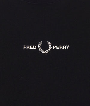 Embroidered-T-Shirt-Black-Fred-Perry-EQVVS