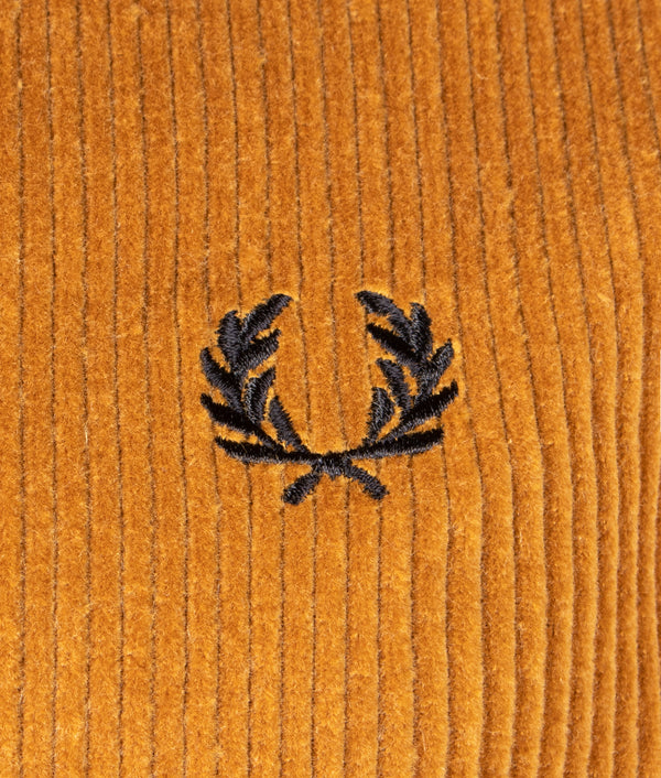Corduroy Overshirt Camel Fred Perry EQVVS
