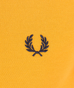 Twin-Tipped-Polo-Gold-French/Navy-Fred-Perry-EQVVS