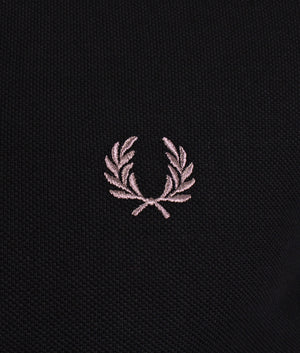 Twin-Tipped-Polo-Black-Gold/Gunmetal-Fred-Perry-EQVVS