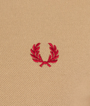 Twin-Tipped-Polo-Warm-Stone/Blood-Fred-Perry-EQVVS
