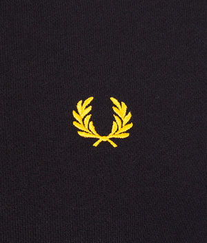 Half-Zip-Sweatshirt-Black-Fred-Perry-EQVVS