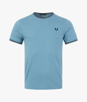 Twin-Tipped-T-Shirt-Ash-Blue-Fred-Perry-EQVVS