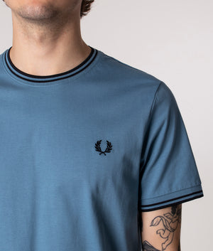Twin-Tipped-T-Shirt-Ash-Blue-Fred-Perry-EQVVS