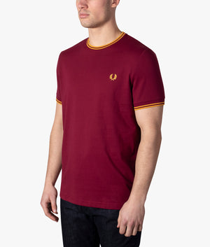 Twin-Tipped-T-Shirt-Tawny-Port-Fred-Perry-EQVVS