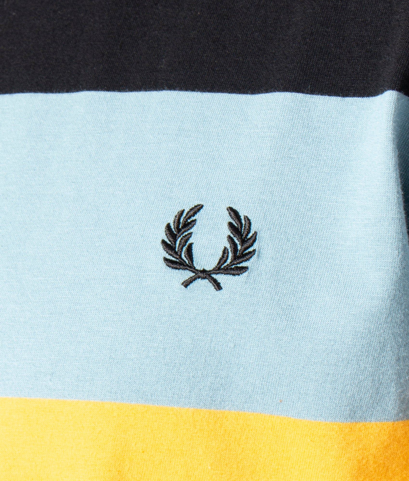 Bold-Stripe-T-Shirt-Ash-Blue/Multi-Fred-Perry-EQVVS