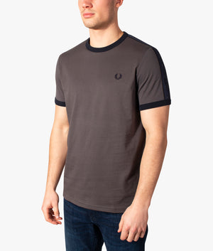 Tonal-Tape-Ringer-T-Shirt-Gunmetal-Fred-Perry-EQVVS 