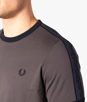 Tonal-Tape-Ringer-T-Shirt-Gunmetal-Fred-Perry-EQVVS 