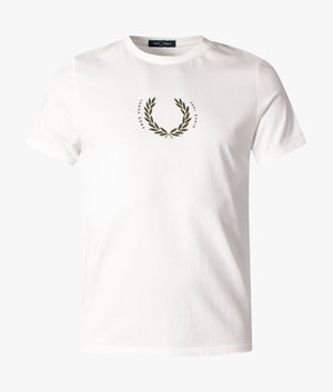 Laurel-Wreath-T-Shirt-Snow-White-Fred-Perry-EQVVS