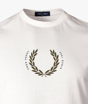 Laurel-Wreath-T-Shirt-Snow-White-Fred-Perry-EQVVS