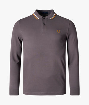 Long-Sleeve-Twin-Tipped-Polo-Gunmetal-Fred-Perry-EQVVS