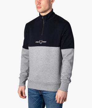 Colour-Block-Half-Zip-Sweatshirt-Fred-Perry-EQVVS