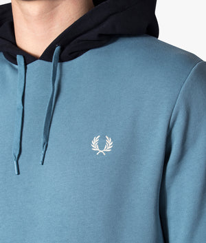 Colour-Block-Hooded-Sweatshirtp-Ash-Blue-Fred-Perry-EQVVS