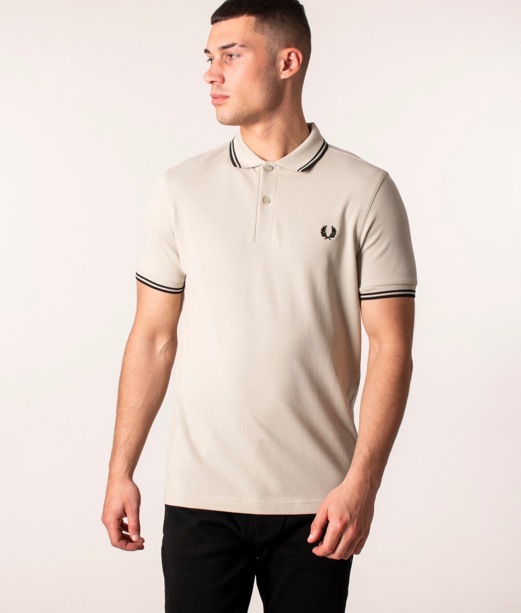 Regular Fit Twin Tipped Polo Shirt