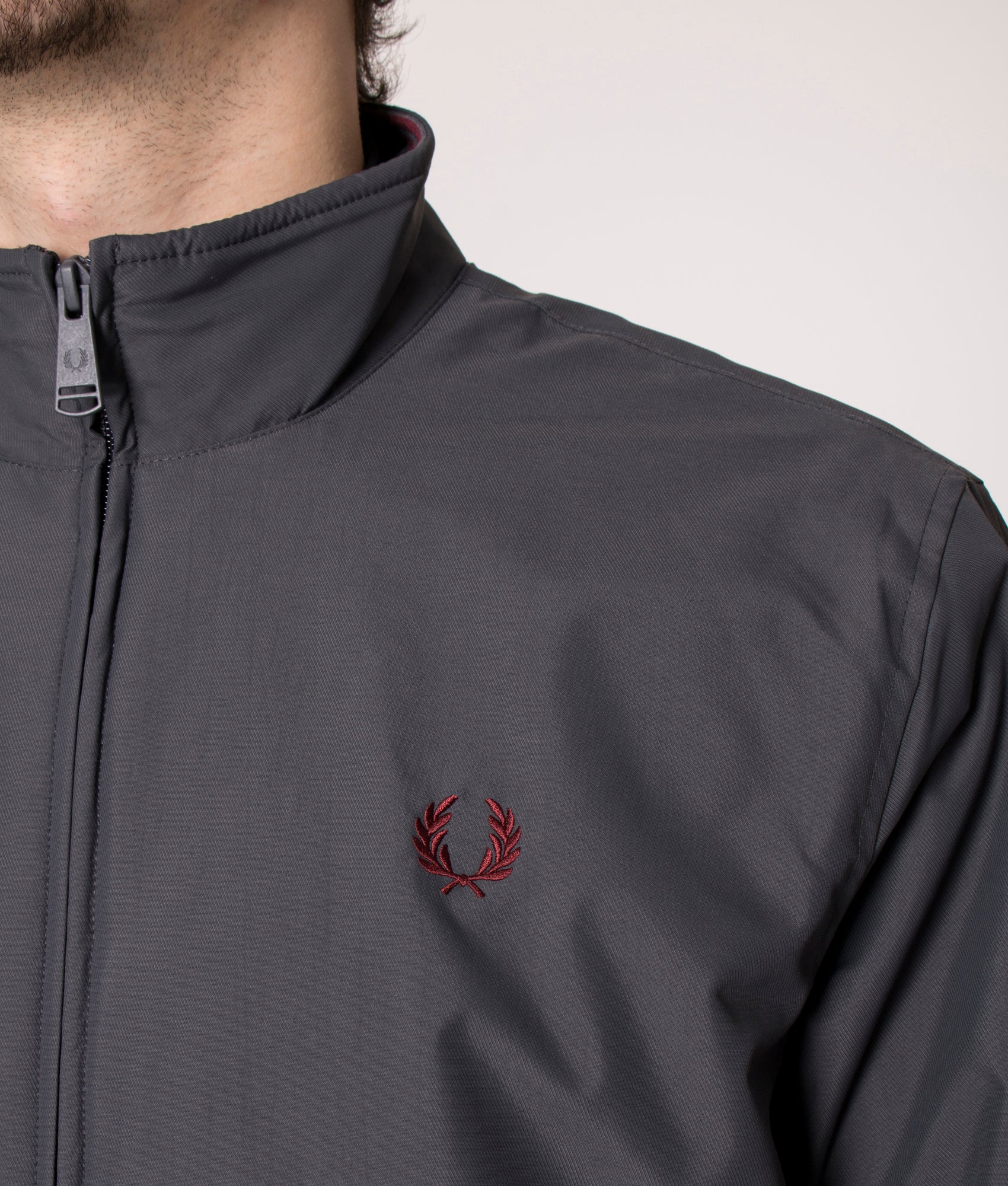 Brentham-Jacket-Gunmetal-Fred-Perry-EQVVS