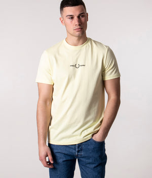 Embroidered-T-Shirt-Yellow-Fred-Perry-EQVVS