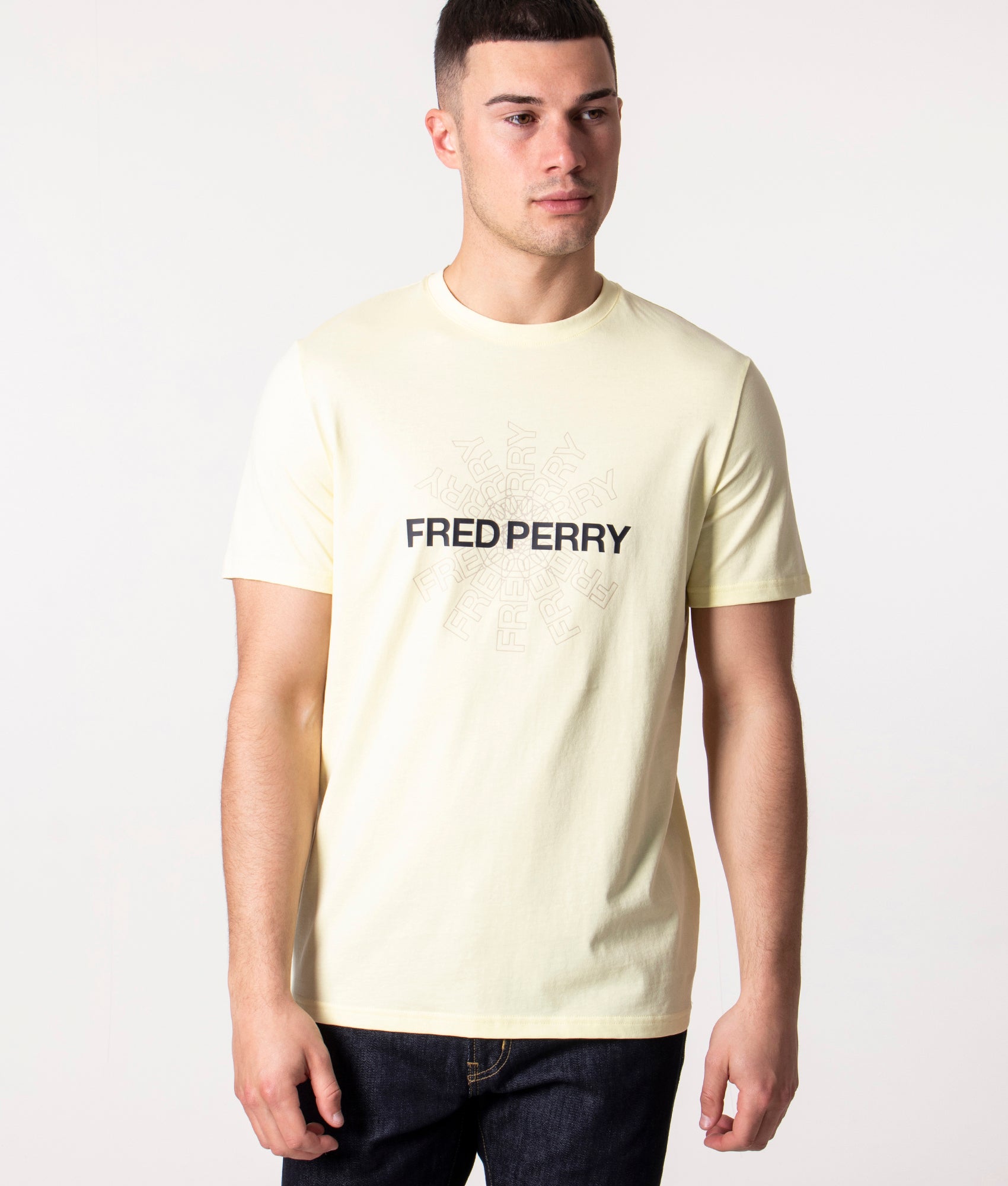 Graphic-T-Shirt-Yellow-Fred-Perry-EQVVS