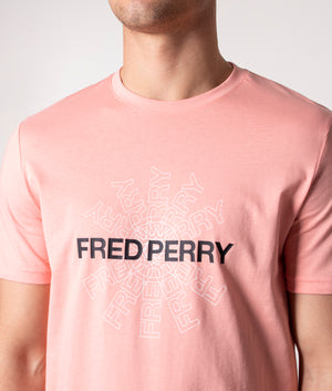 Graphic-T-Shirt-Pink-Fred-Perry-EQVVS