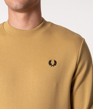 Crew-Neck-Sweatshirt-Desert-Fred-Perry-EQVVS
