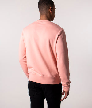 Embroidered-Sweatshirt-Pink-Peach-Fred-Perry-EQVVS