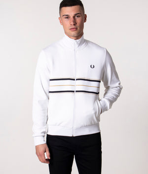 Tramline-Panel-Track-Top-Fred-Perry-White-EQVVS