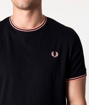 Twin-Tipped-T-Shirt-Black-Fred-Perry-EQVVS