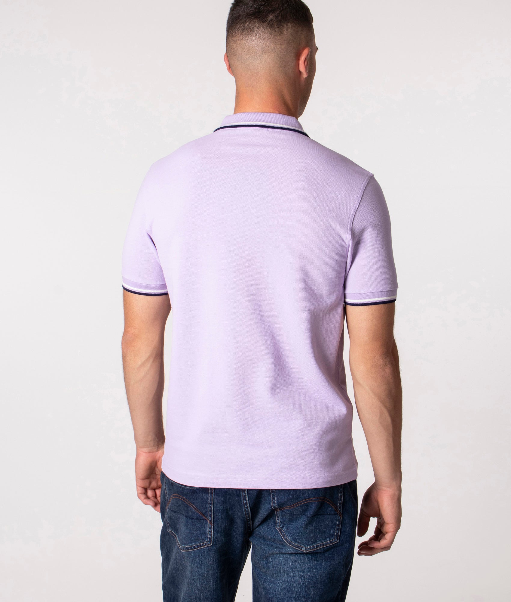 Twin-Tipped-Polo-Shirt-Fred-Perry-Lilac-Soul-EQVVS-Back