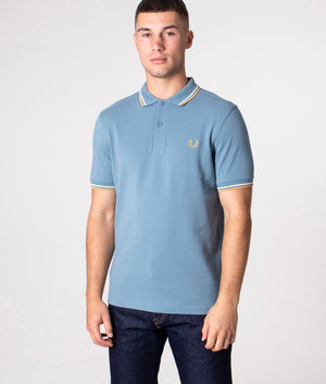 Twin-Tipped-Polo-Shirt-Ablu/Ecr/1964Gld-Fred-Perry-EQVVS