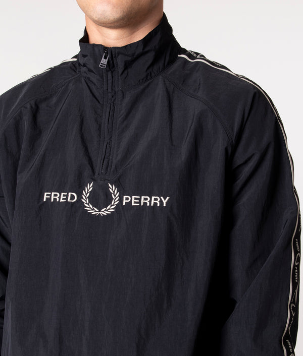 Quarter Zip Taped Sleeve Shell Windbreaker | Fred Perry | EQVVS