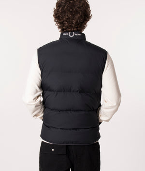 Insulated-Gilet-Black-Fred-Perry-EQVVS