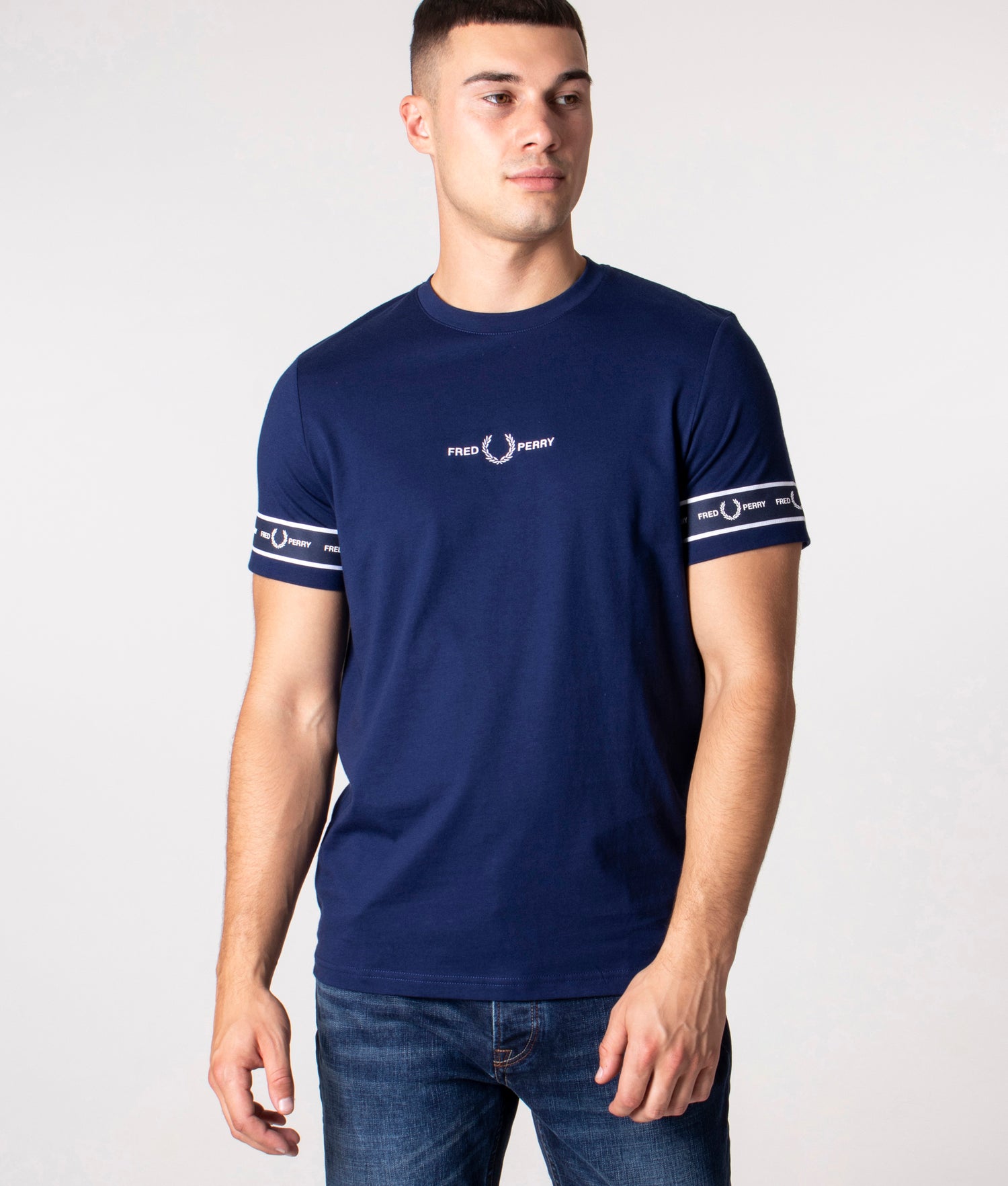 Taped Cuff T-Shirt | Fred Perry | EQVVS