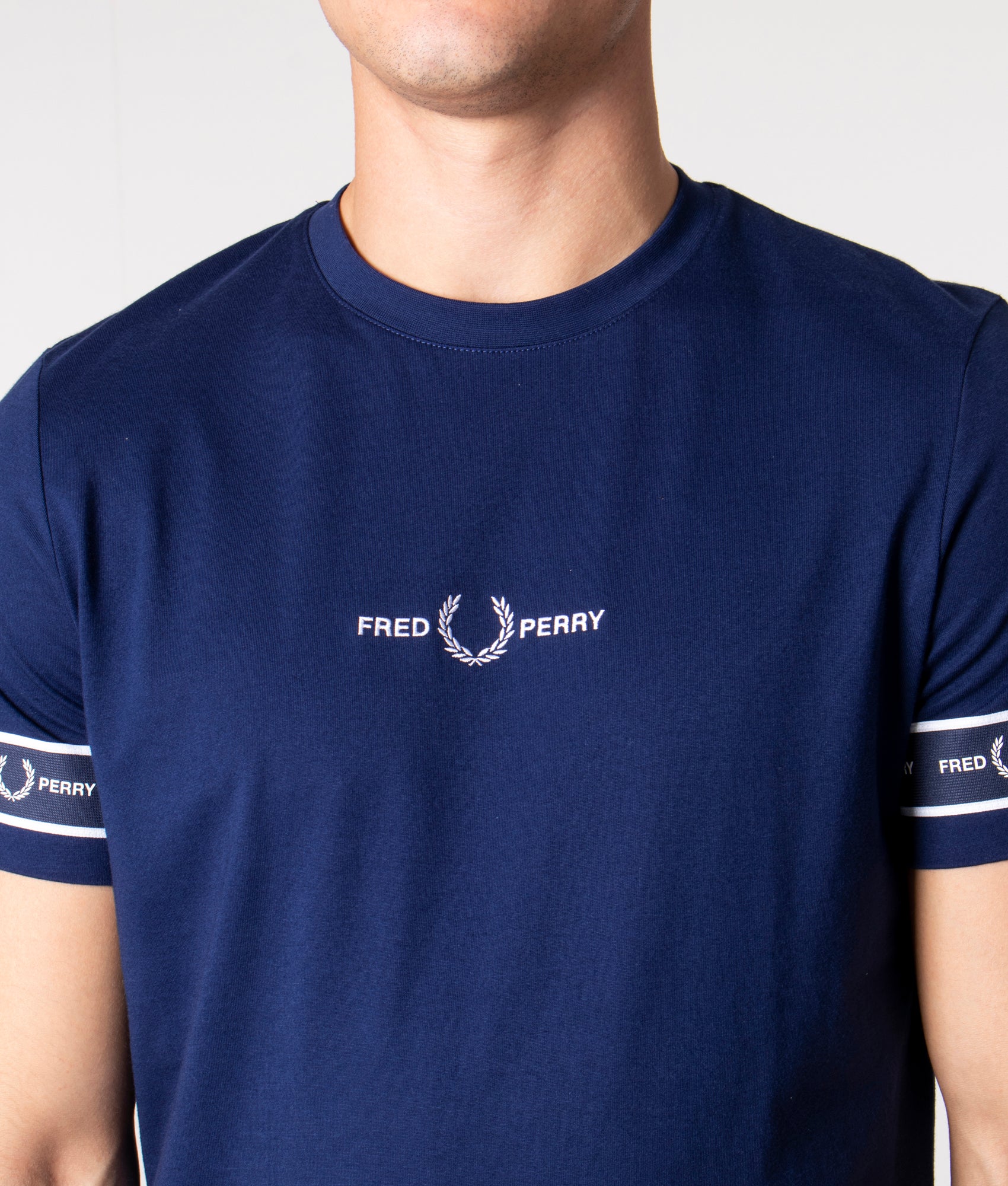 Taped Cuff T-Shirt | Fred Perry | EQVVS