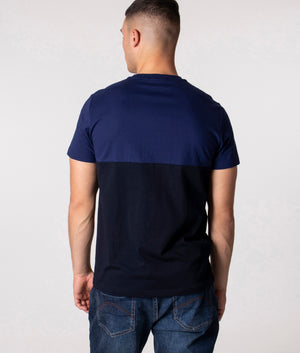 Colour-Block-T-Shirt-Navy-Fred-Perry-EQVVS-Back