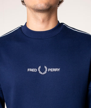 Tape-Sleeve-Sweatshirt-French-Navy-Fred-Perry-EQVVS