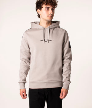 Tape-Sleeve-Hooded-Sweatshirt-Concrete-Fred-Perry-EQVVS