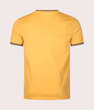 Fred Perry Twin Tipped T-Shirt in Golden Hour, EQVVS.